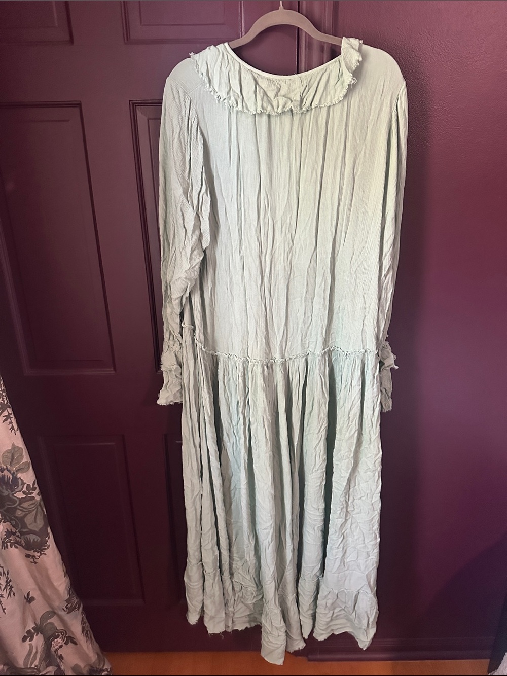 Free People Sweet Darlin’ Maxi Dress in Sage Green - Picture 6 of 6